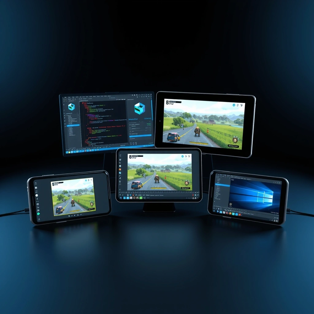 Mobile game development process